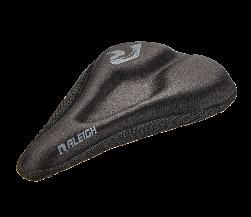 Raleigh Comfort Memory Foam Bike Seat/Saddle Cover, Black