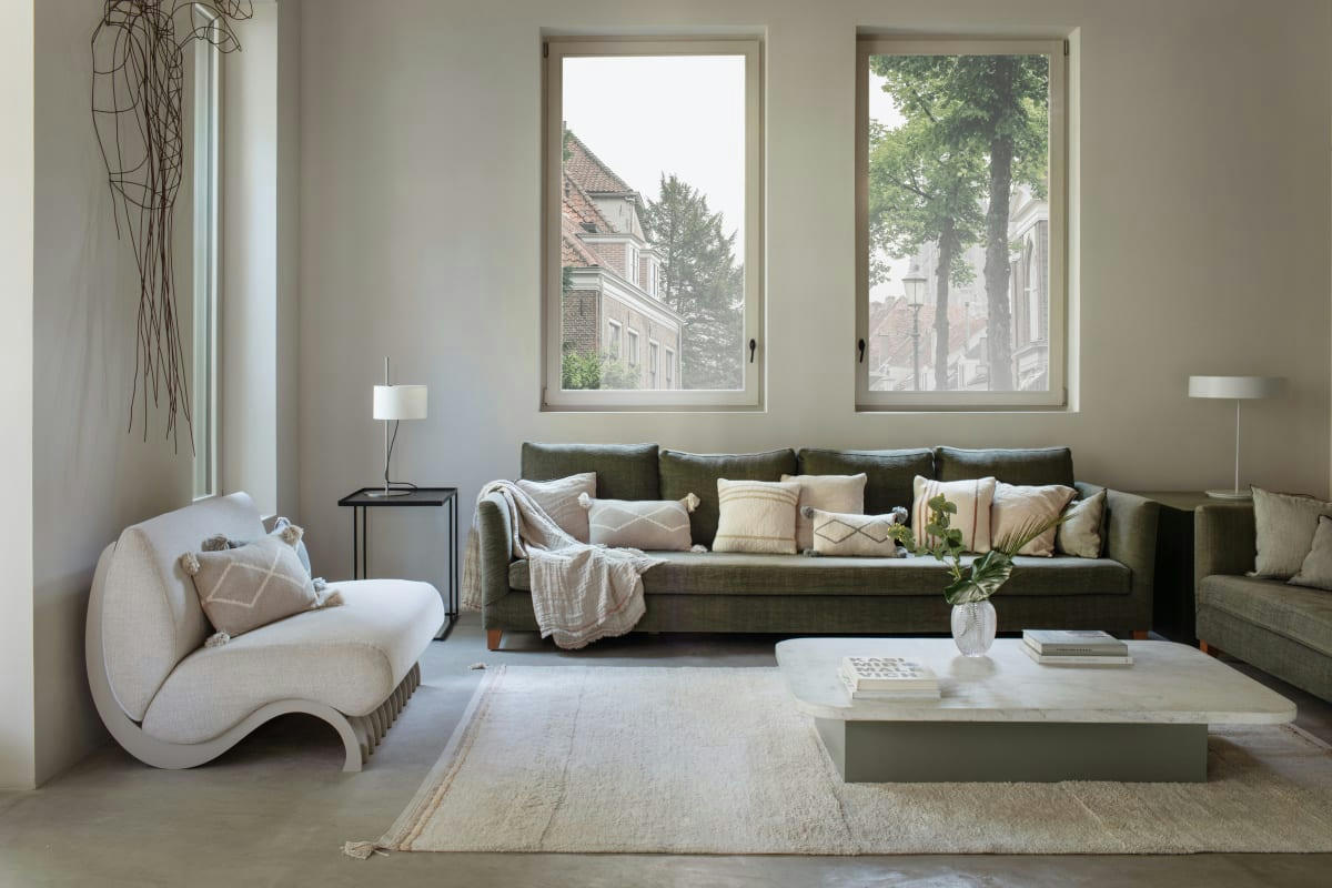 FANTASY GARDEN - Tapis lavable 200x300 beige