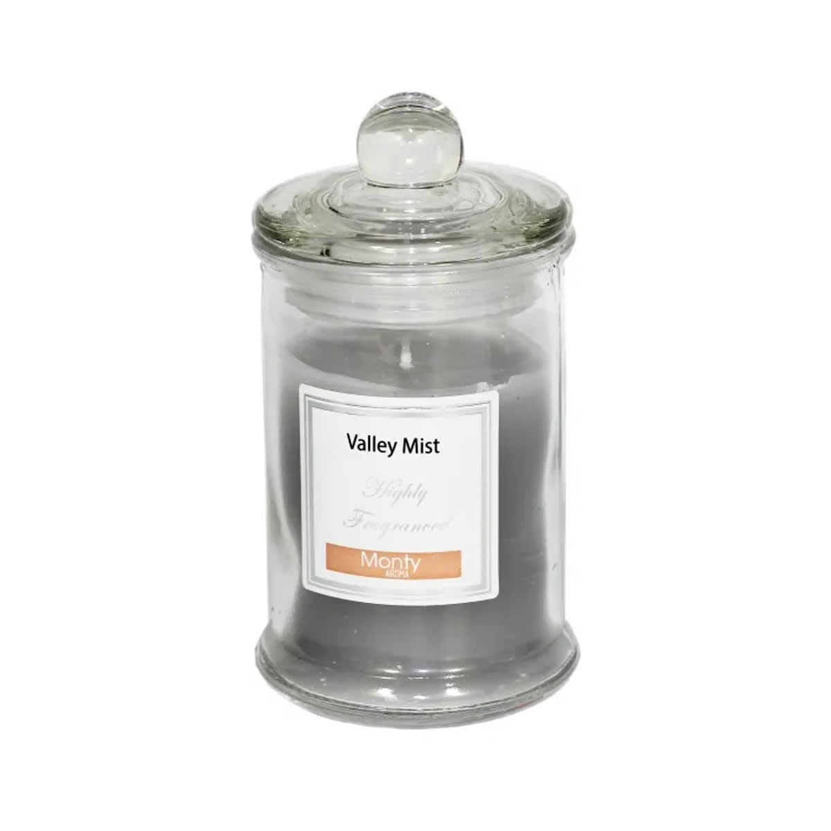 BRUME - Bougie parfumée dans pot en verre brume de la vallée 6x11cm