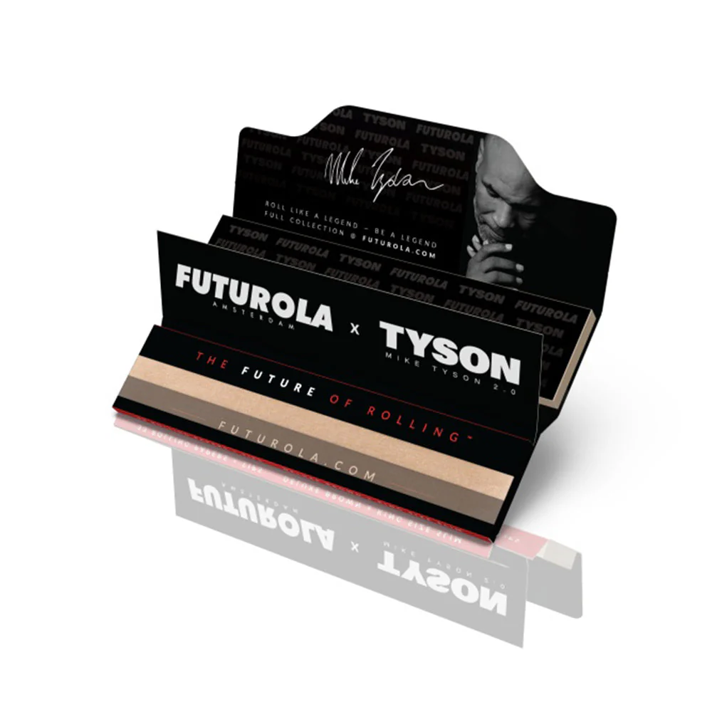 TYSON 2.0 X FUTUROLA Rolling Papers + Tips