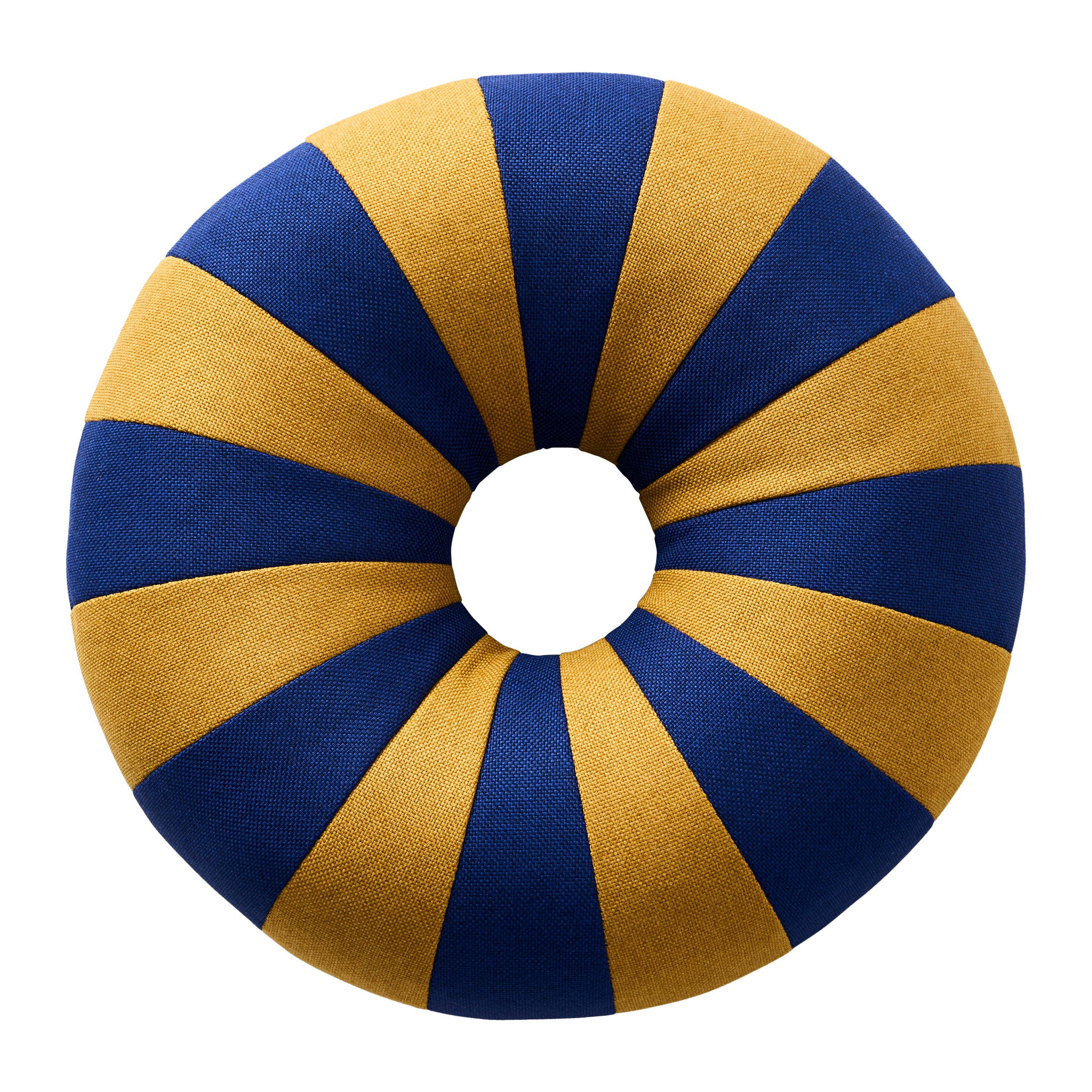 Studio About Float Sierkussen - Dark Blue / Ochre