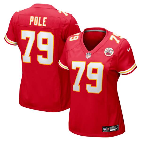 Esa Pole Kansas City Chiefs Nike Women's Team Game Jersey -  Red