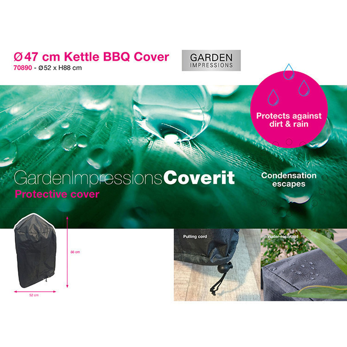 Garden Impressions barbecuehoes Ø47 cm