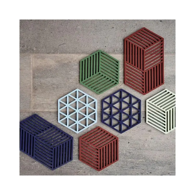 Glasuntersetzer Triangles