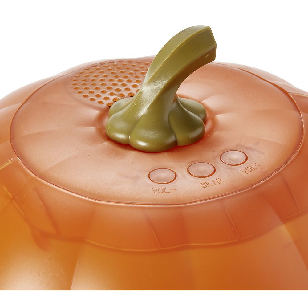Citrouille animée orange