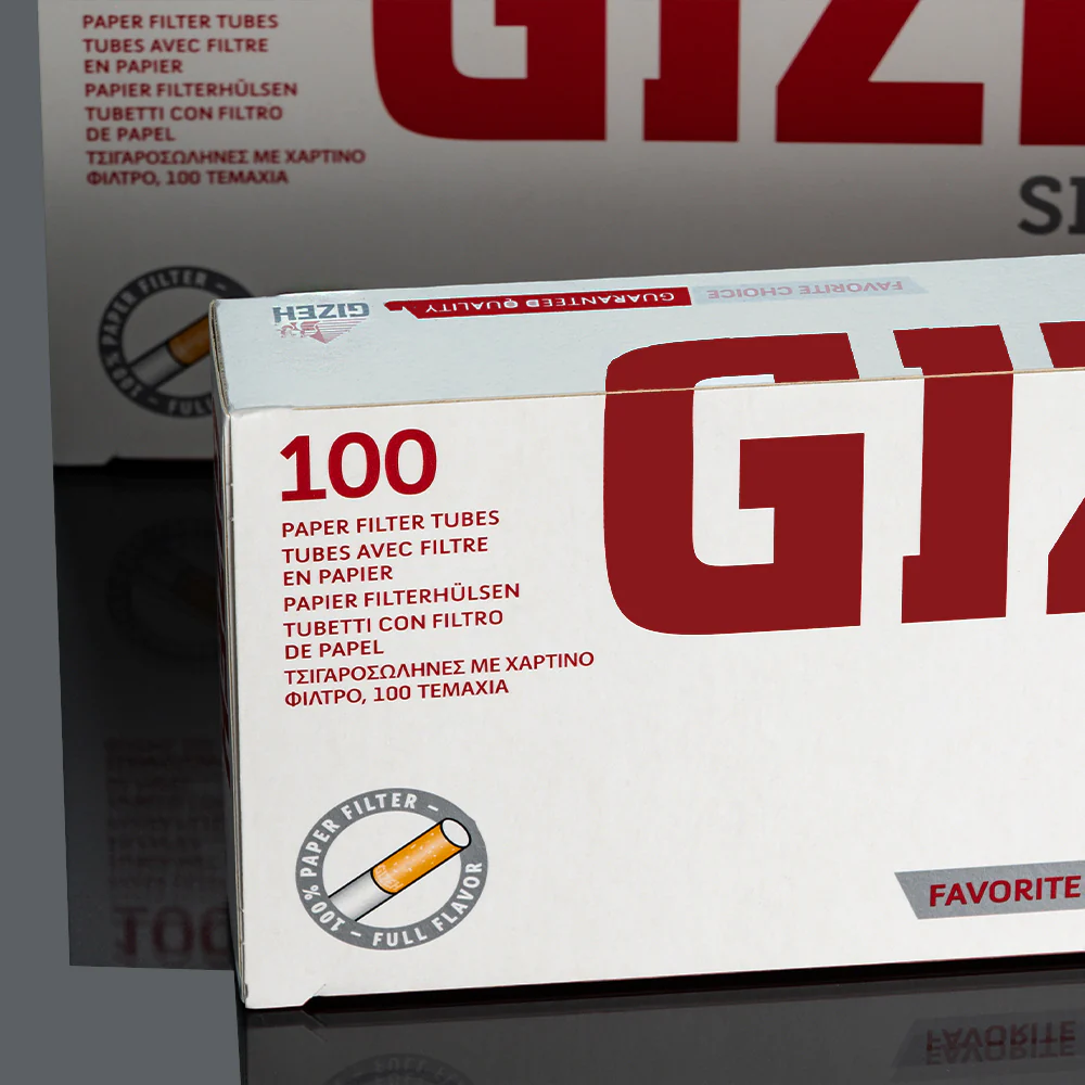 Gizeh PAPER Filter Tubes Silver 100's