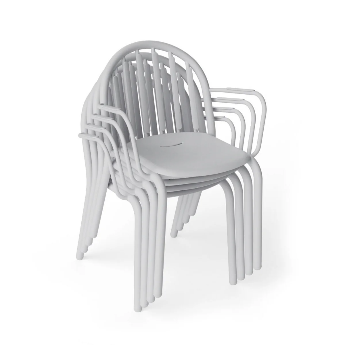 Fatboy - Fred's Outdoor Tisch 220 x 100 cm   Armlehnstuhl (4er Set)