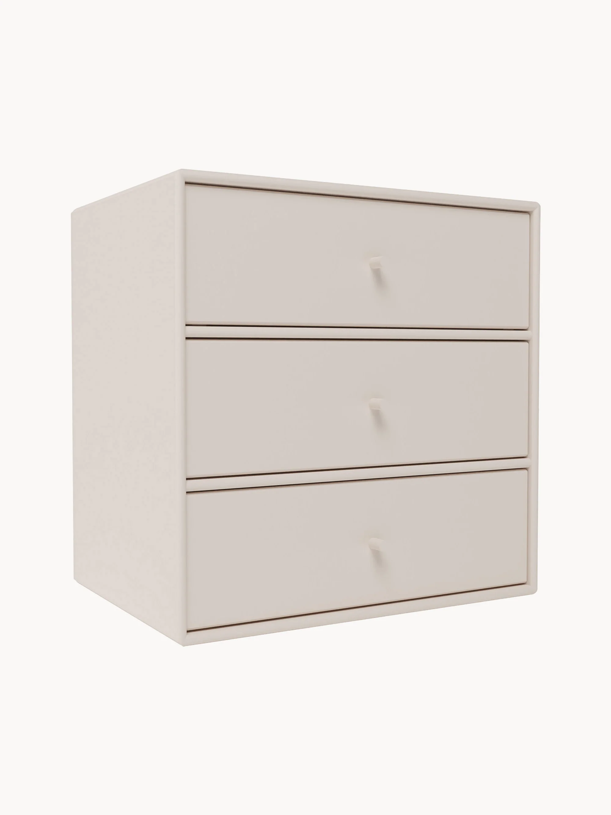 Regalelement Montana Mini 1007 mit Schubladen für modulares Regalsystem