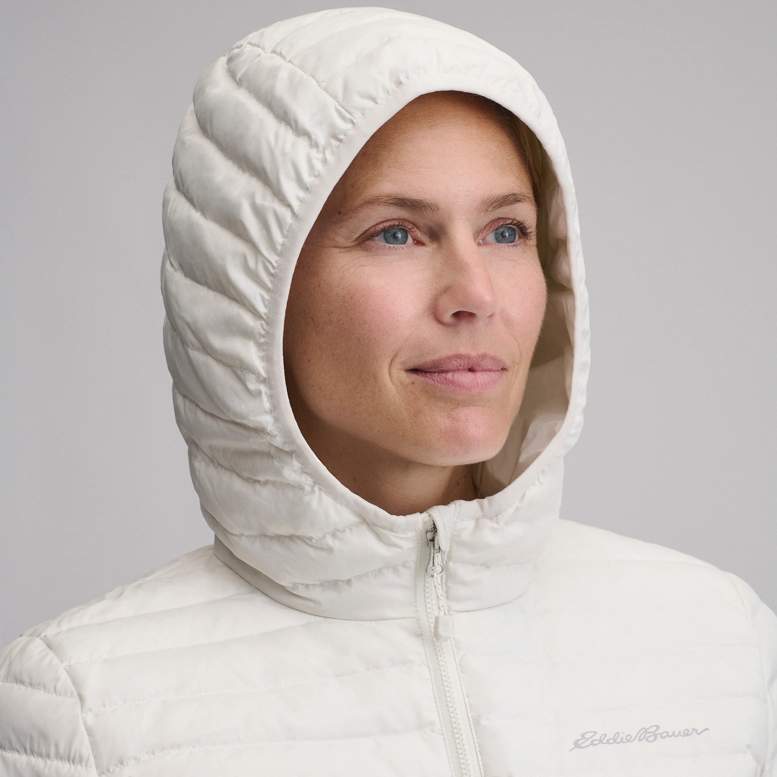 Women's Microlight Hooded Down Jacket