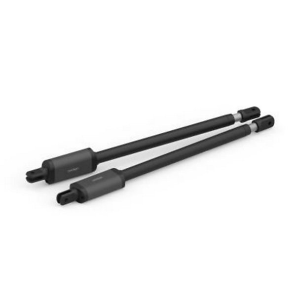 Kit de motorisation télescopique à vérins pour portail à battants Styrka 310 Avidsen noir