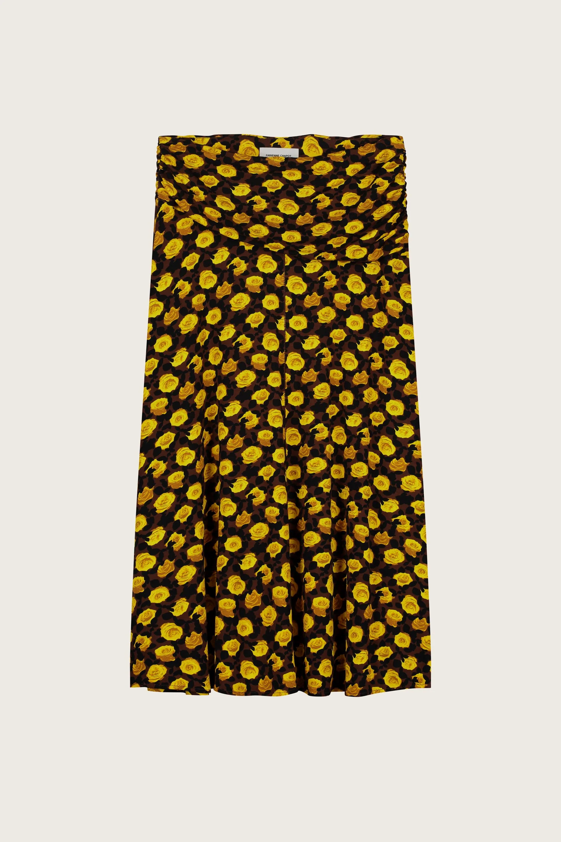 Rosi Skirt | Yellow/Brown