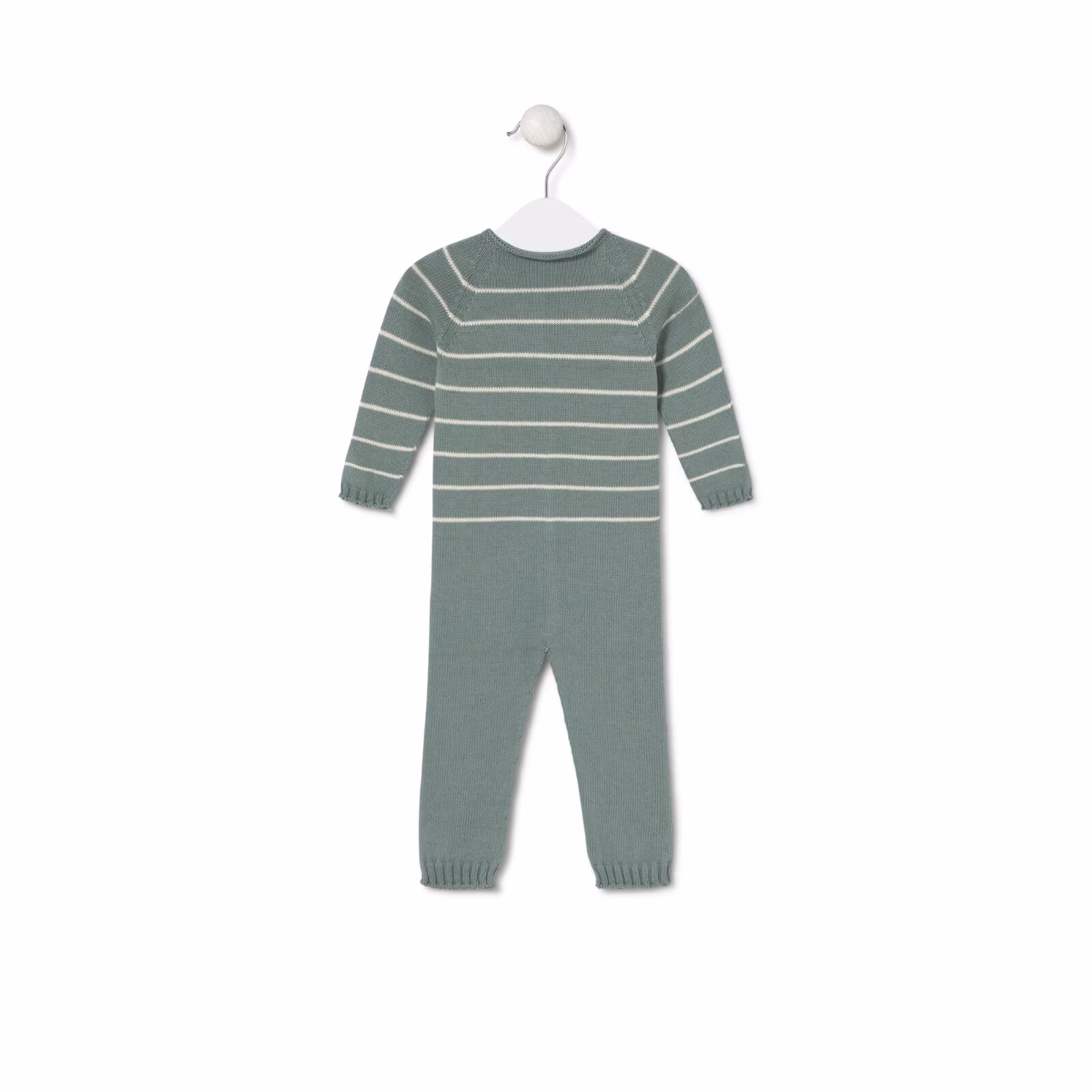 Pelele de bebé sin pies Tricot bruma