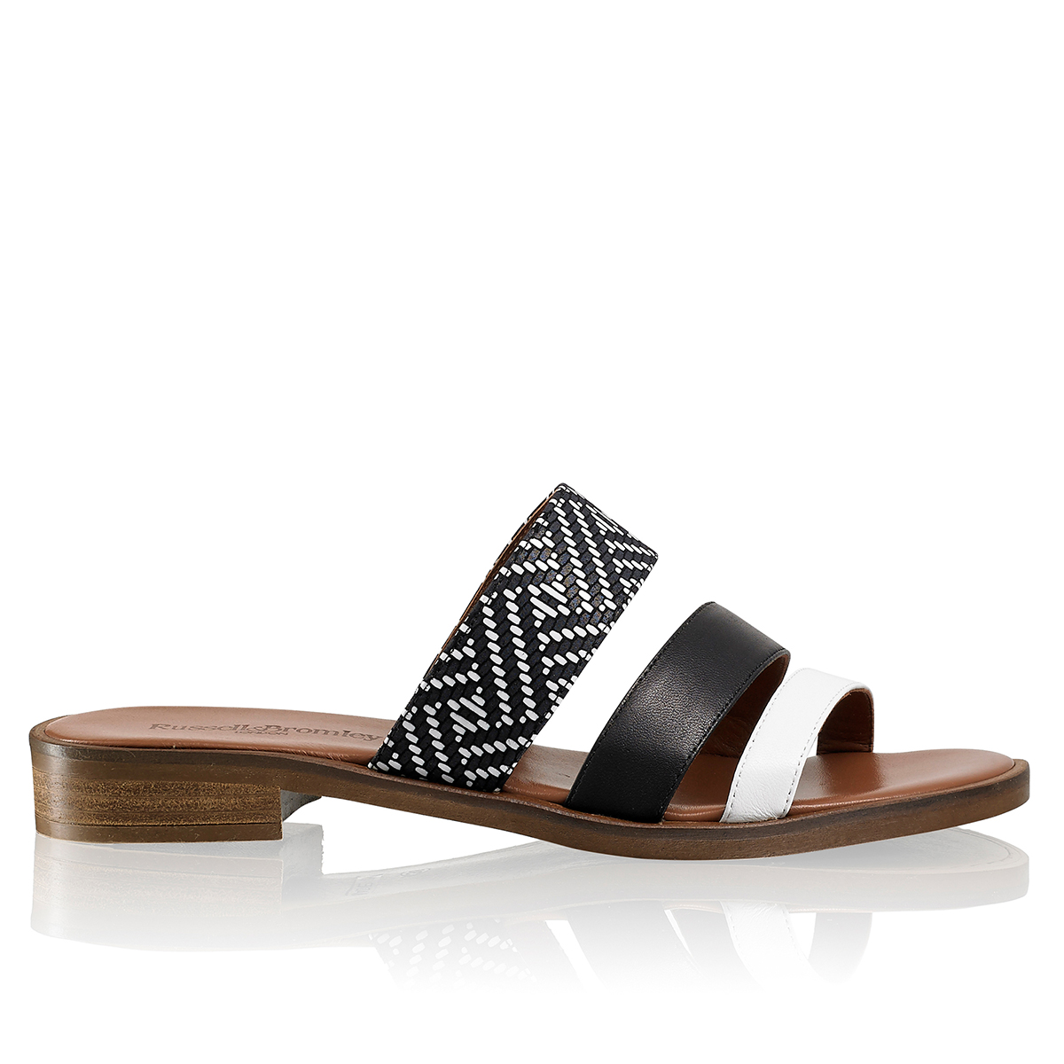 Russell & Bromley BLEEKER Three Strap Slide