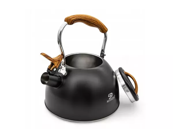 Czajnik ze stali nierdzewnej 2,5 L Meyerhoff - Czarny 1TR.CZA.42784