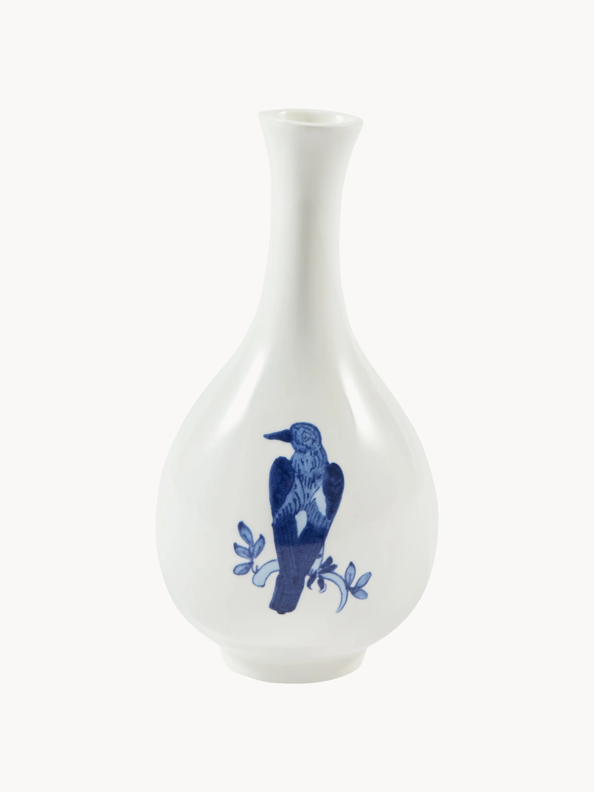Porzellan-Vase Small Bird, H 17 cm
