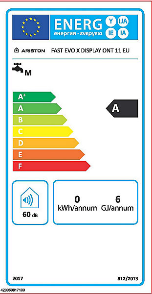 Chauffe-eau gaz instantané Ariston Fast Evo X 11 - gaz naturel
