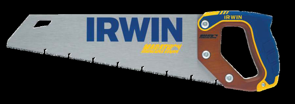 IRWIN 2011201 Marathon 8-TPI Hand Saw, 15-in