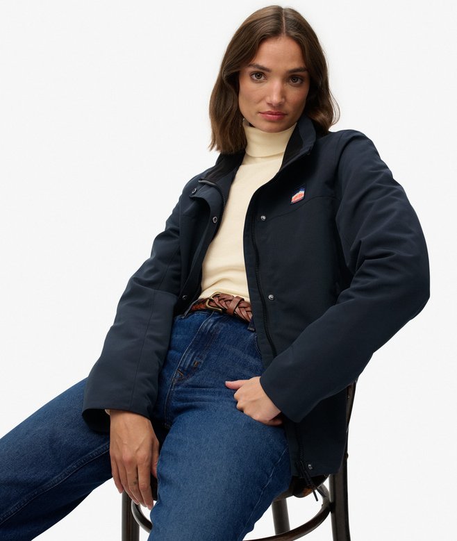 Non Hooded Shell Jacket
