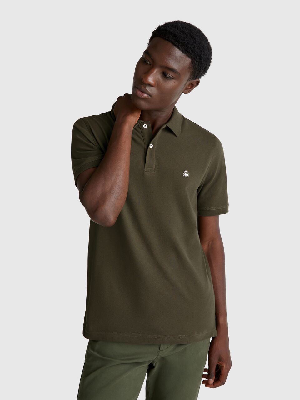 Slim fit polo