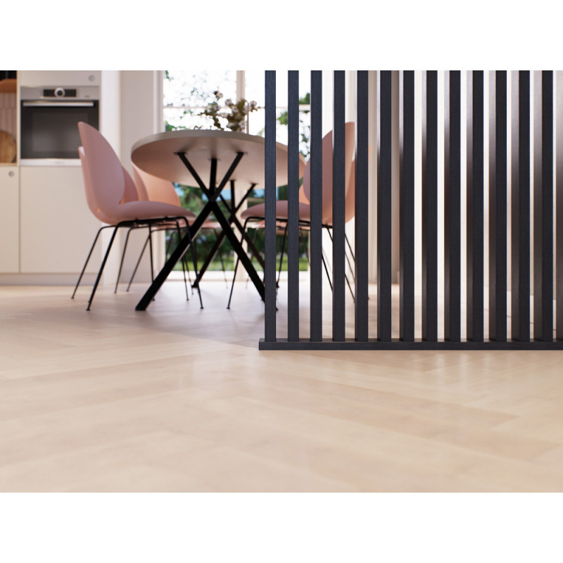 Profilé droit en MDF Decowall Roomdivider chêne lave 100 cm 2 pièces CANDO