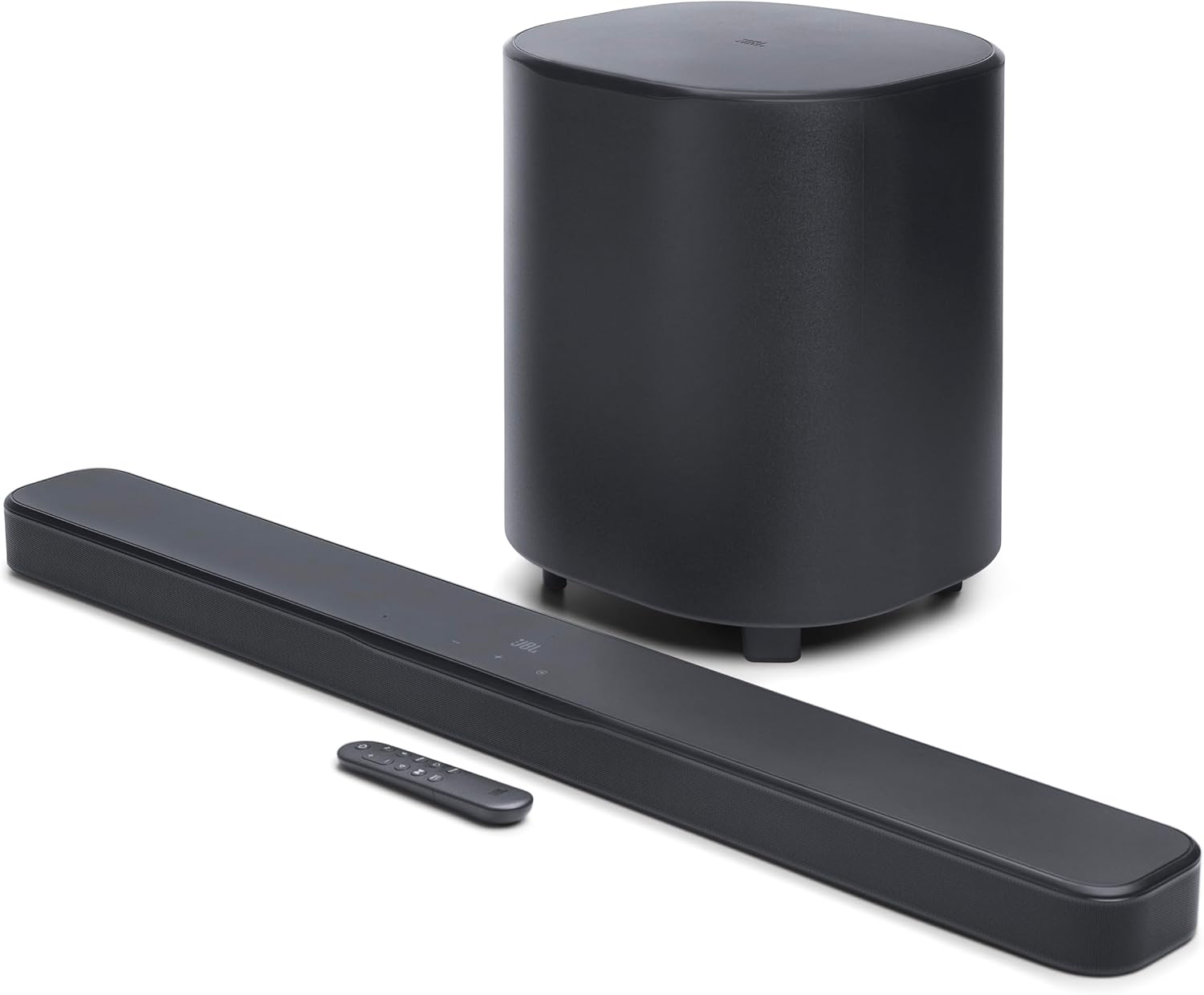 JBL Bar 500MK2-5.1 Channel soundbar System with Dolby Atmos  MultiBeam 3.0 & PureVoice 2.0  750W with 10 Sub  Easy Sound Calibration  and Works with Voice Assistant-Enabled Speakers (Black)