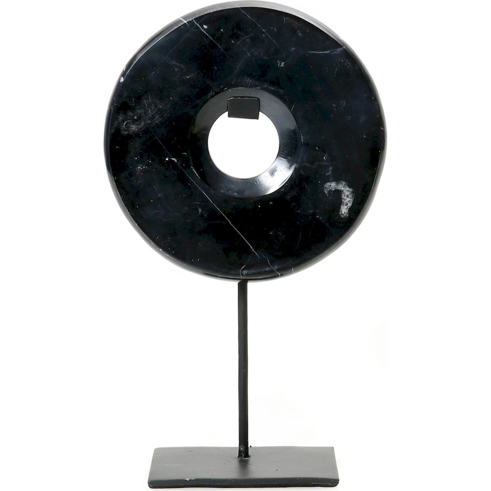 BALI BAZAR - Statue Marbre Noir