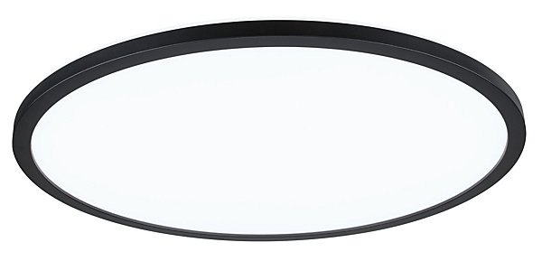 Panneau LED 3-Step-Dim Atria Shine Backlight rond 420mm 22W 2300lm 4000K Noir gradable