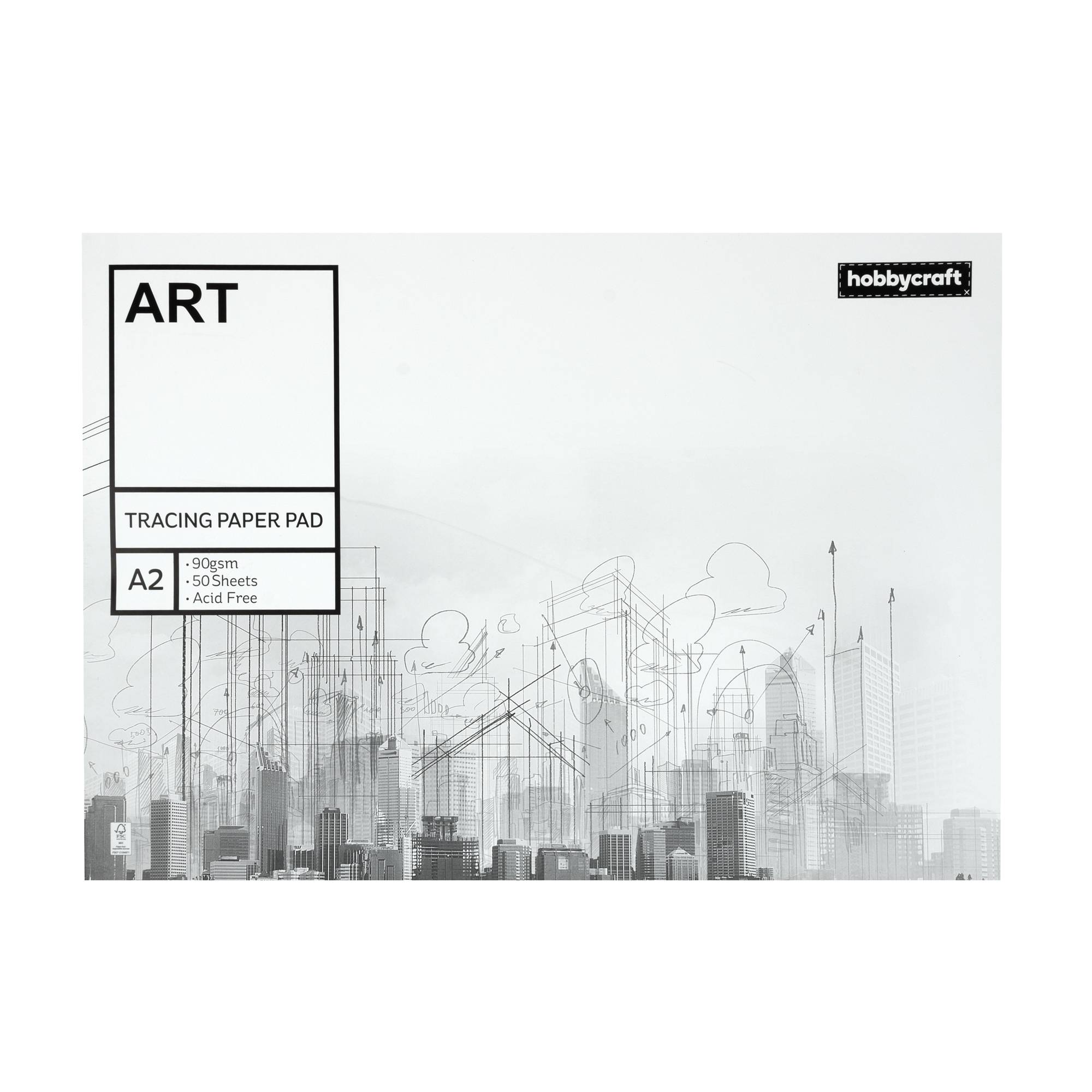 Tracing Paper Pad A2 50 Sheets