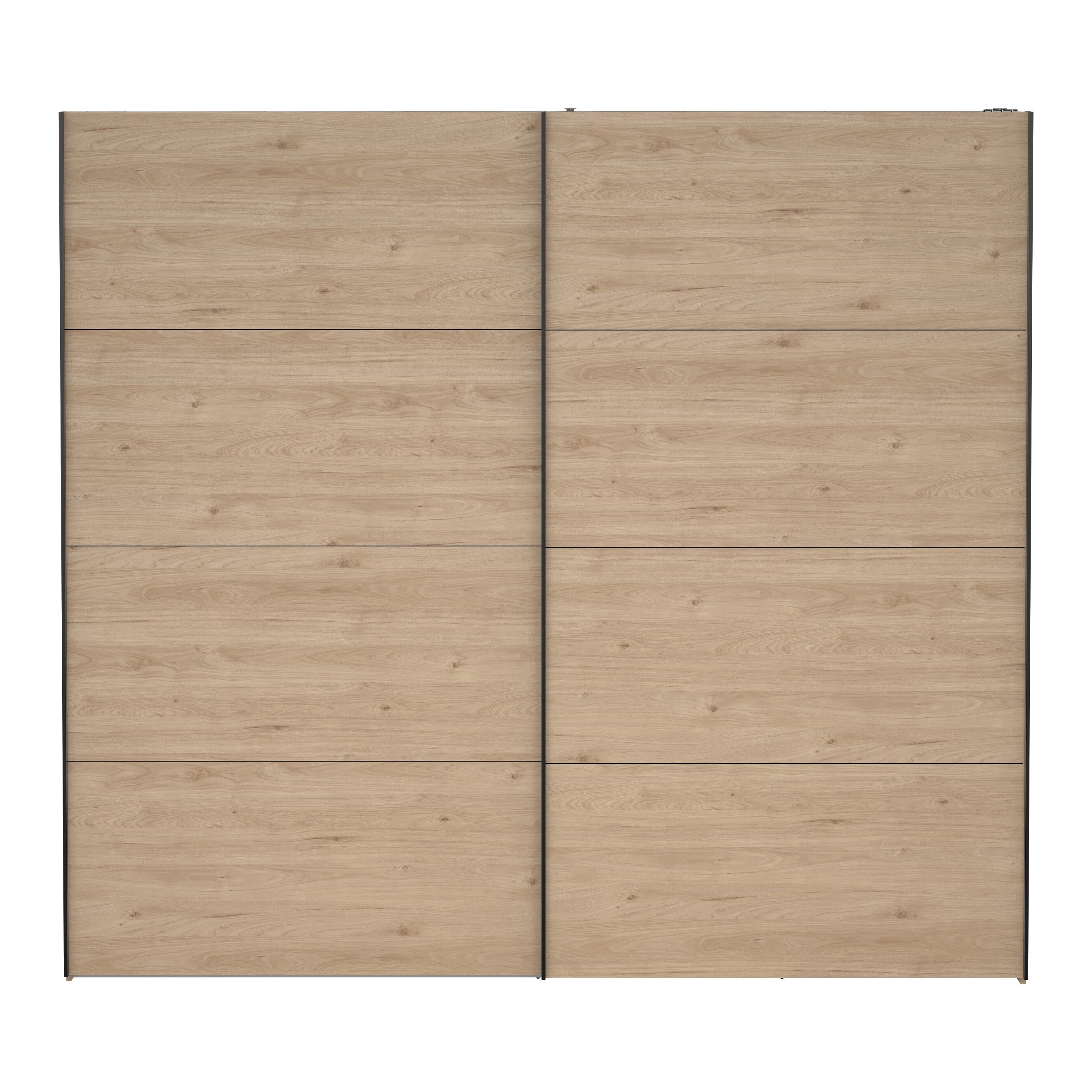 by fonQ basic Lana Kledingkast - Eiken - B 242,7 cm