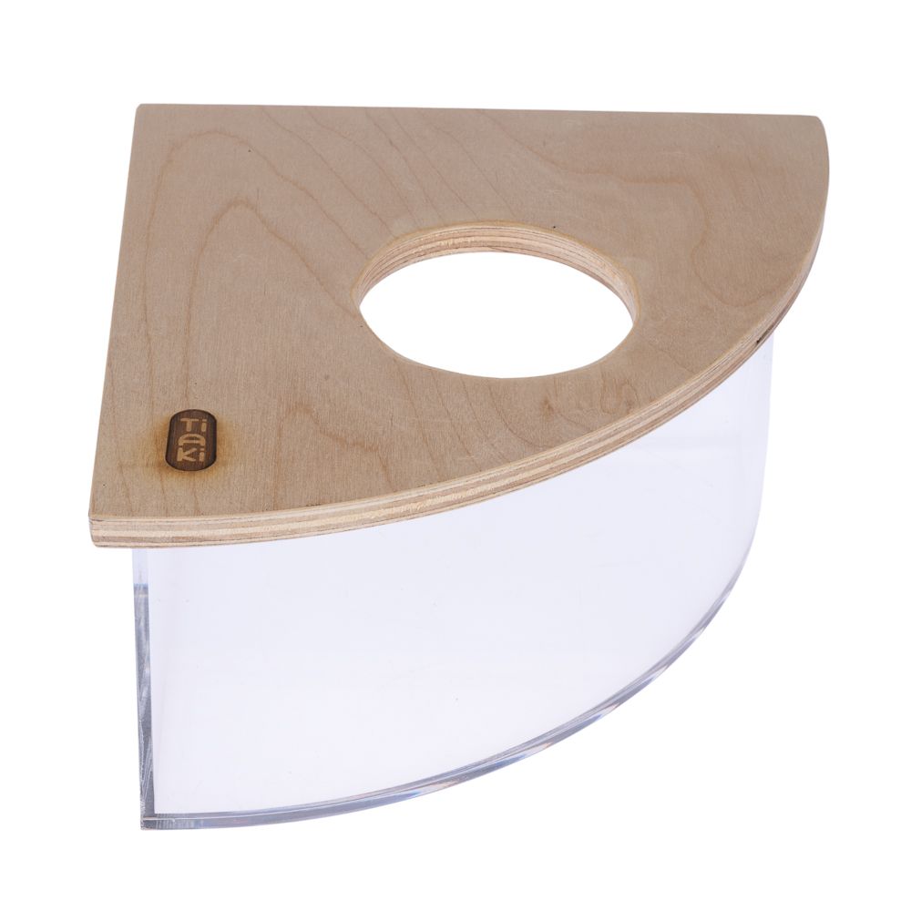TIAKI Corner Sand Pool for Hamsters and Mice