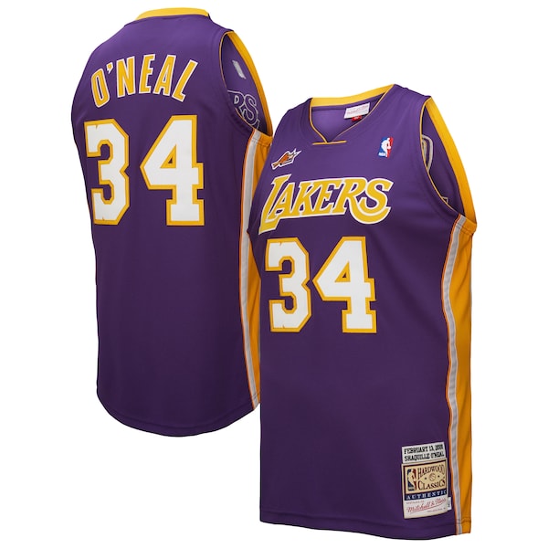 Shaquille O'Neal Los Angeles Lakers  2000 NBA All-Star Game Authentic Jersey - Purple