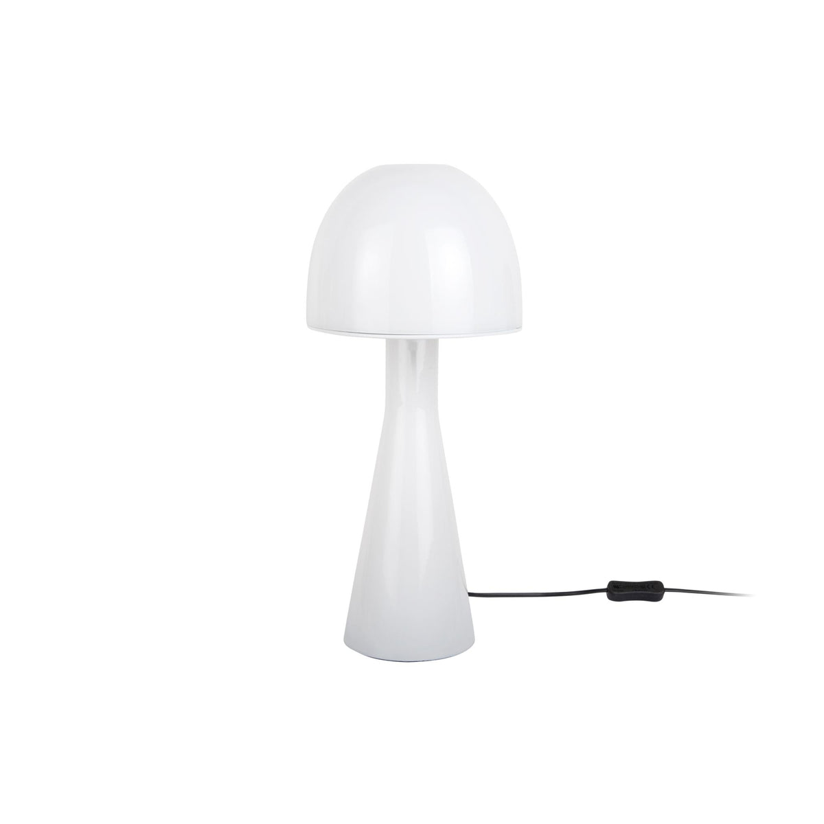Leitmotiv tafellamp Bombin - wit - 20x20x45cm - Paddenstoellamp