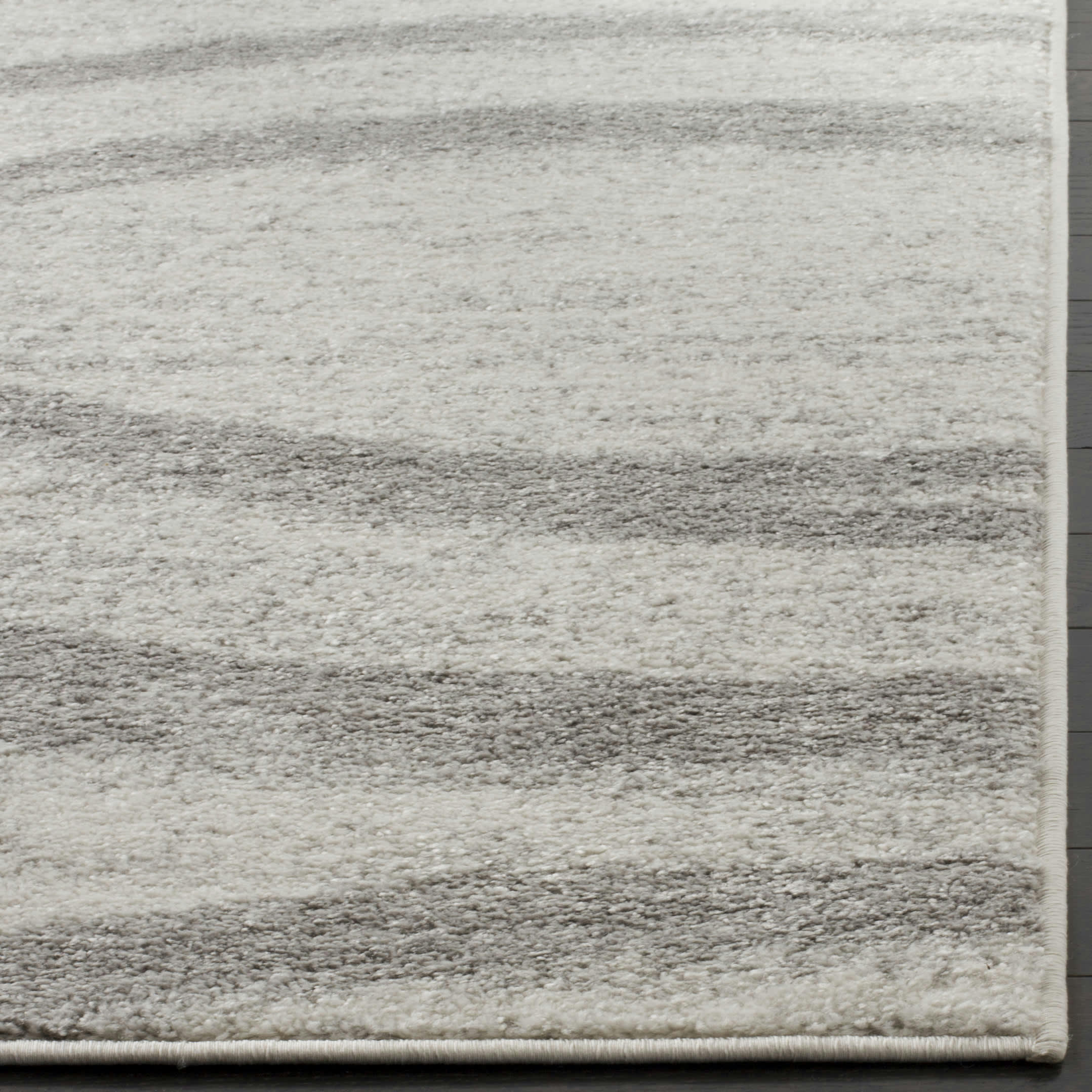 ADIRONDACK - Tapis de salon interieur en crème & gris, 91 x 152 cm