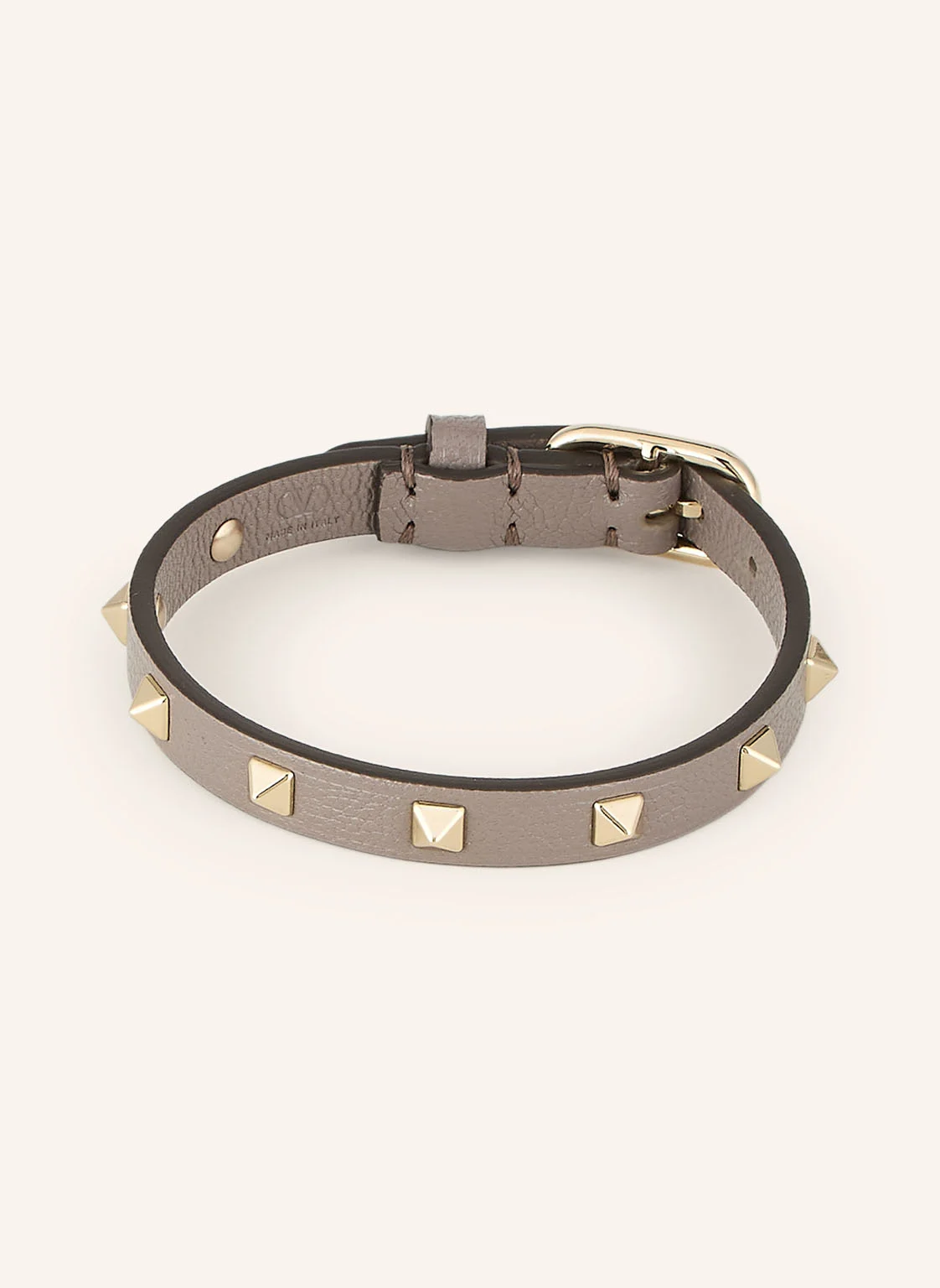 VALENTINO GARAVANI Lederarmband ROCKSTUD SPIKE