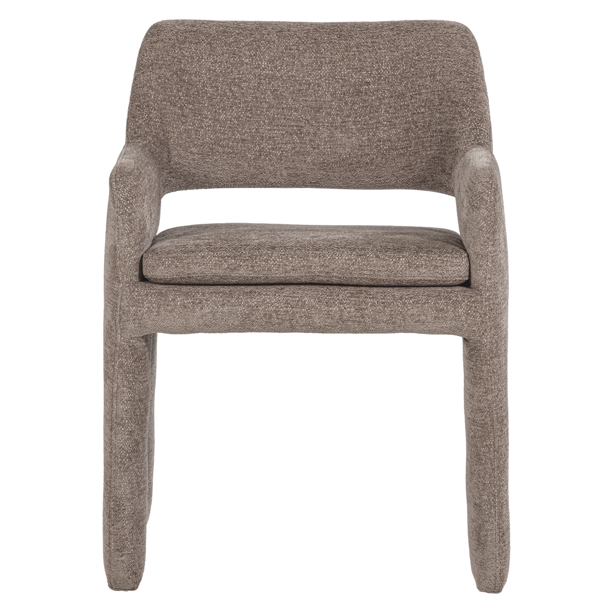 vtwonen eetkamerstoel Bigfoot - Chenille - Taupe - 78x57x56