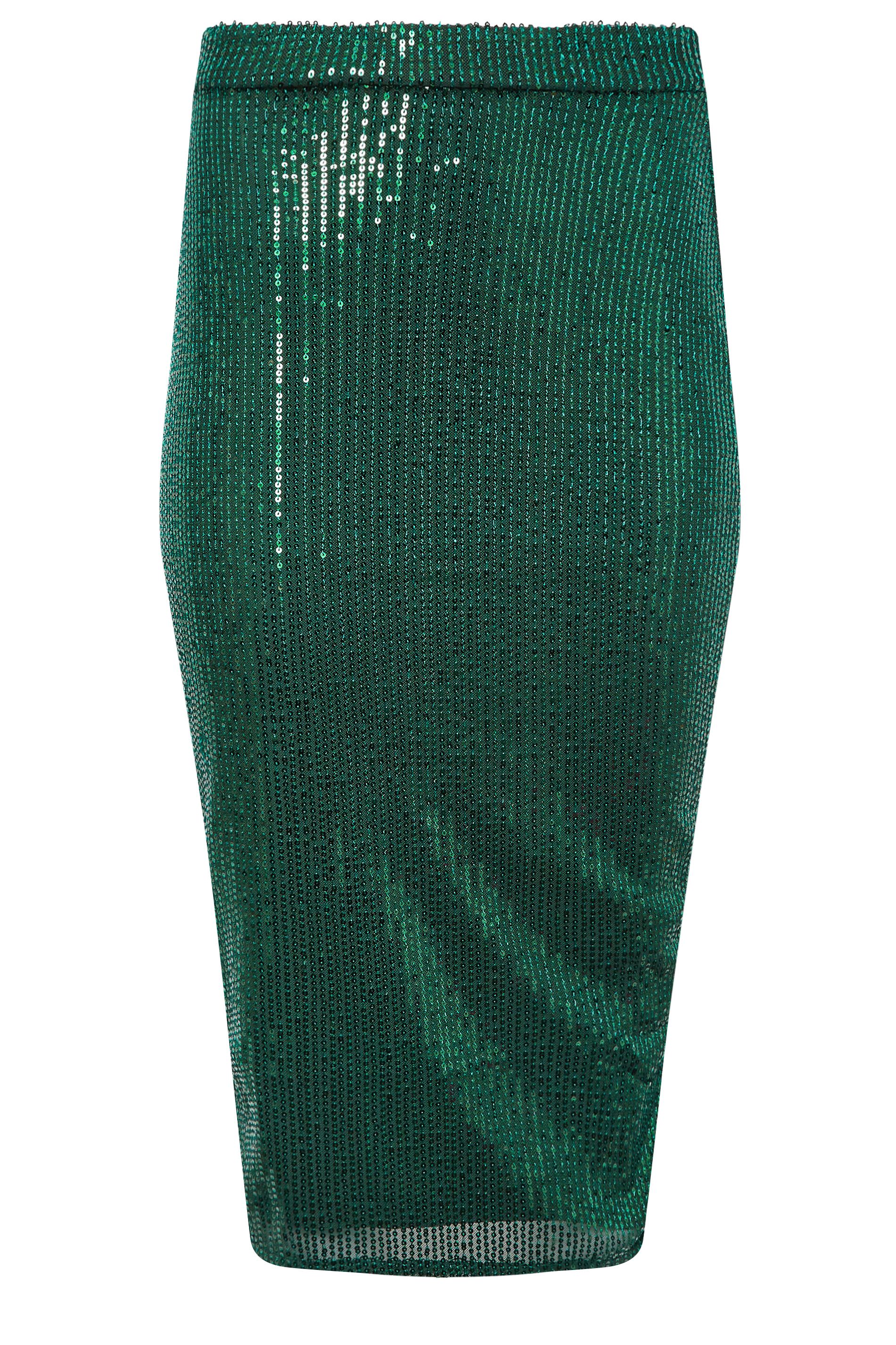 PixieGirl Petite Sequin Midi Skirt