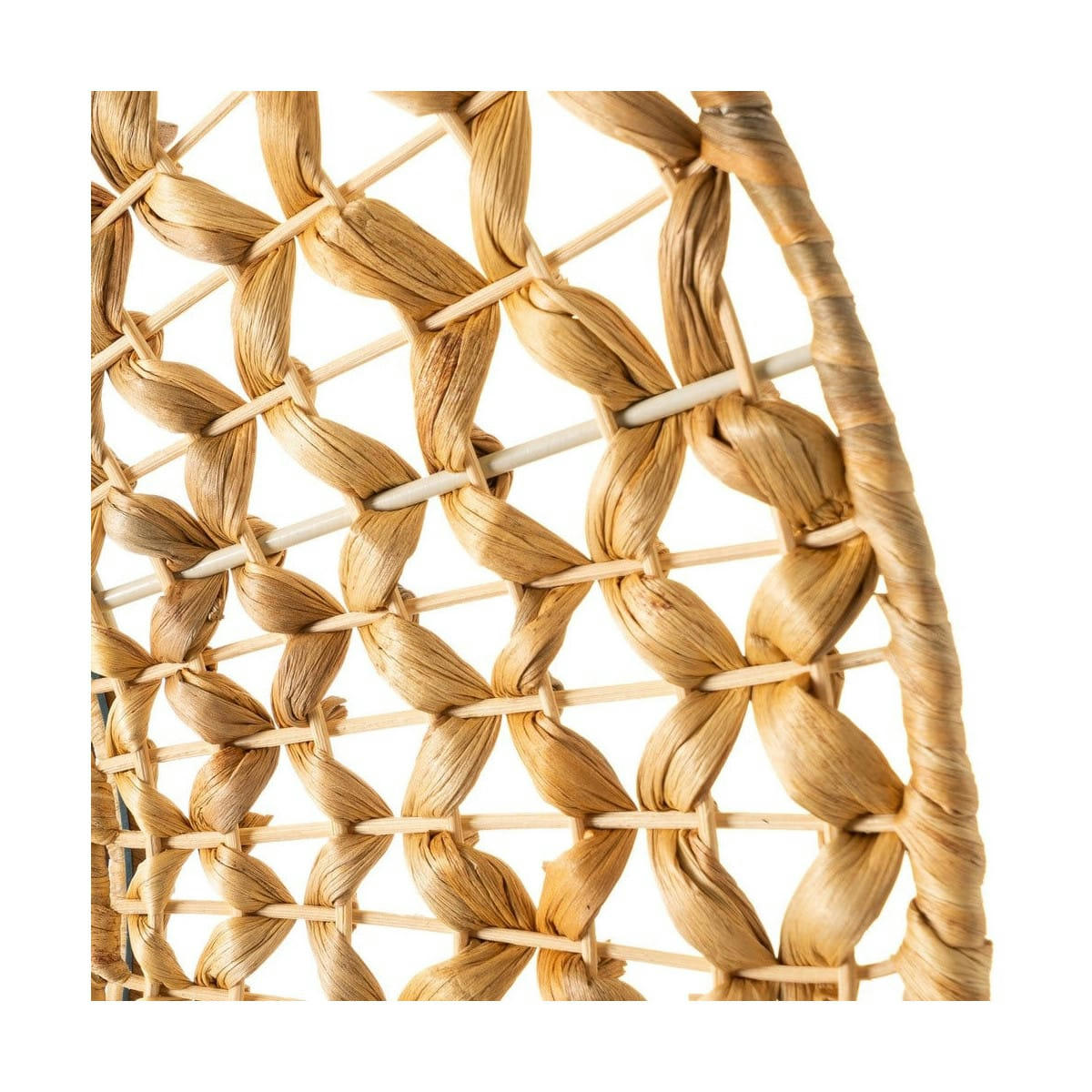 - Miroir rond jacinthe d'eau naturelle D55cm