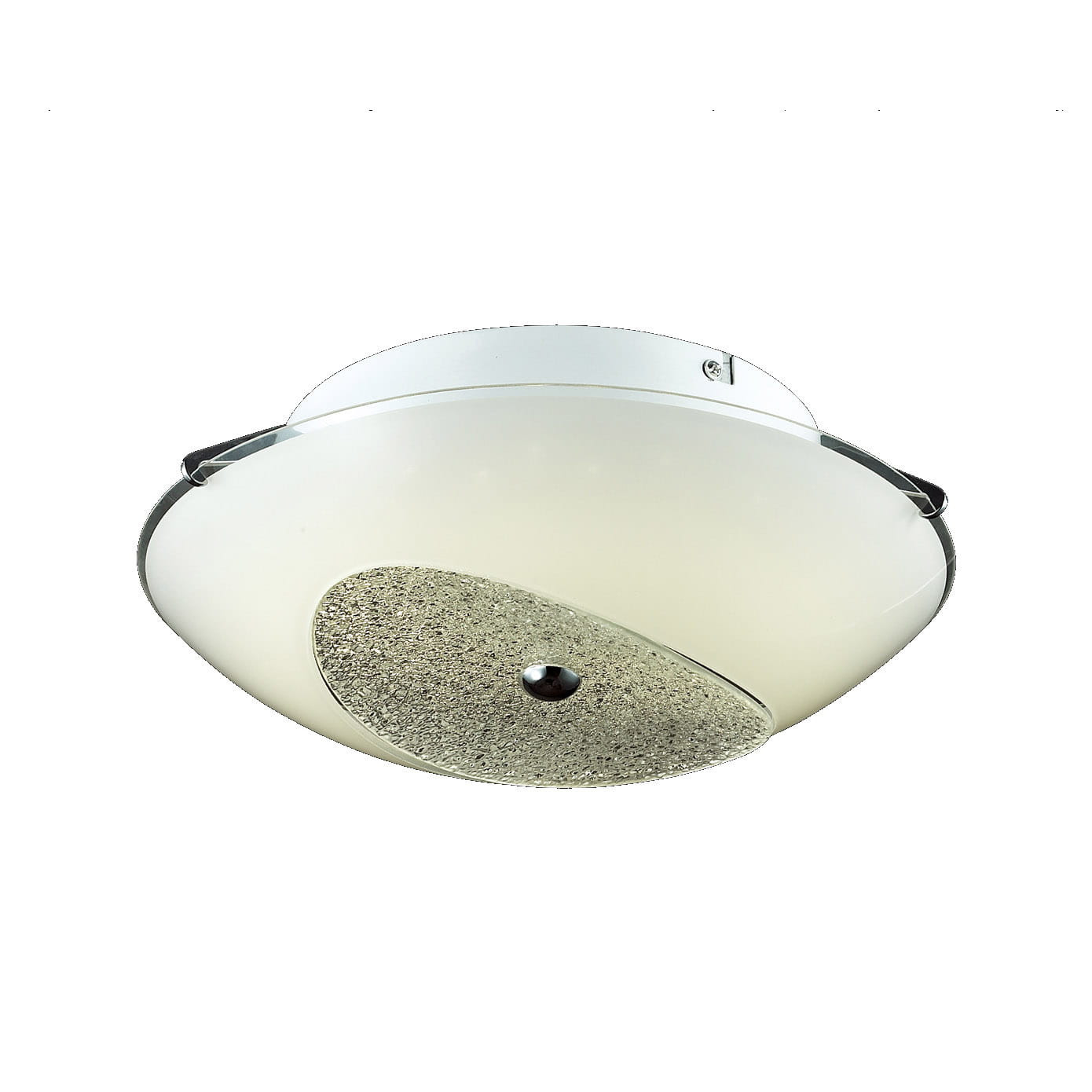 Plafon DELIAokrągły biały LED 1x12W 30cm 960lm IP20 Ciepła biel Italux