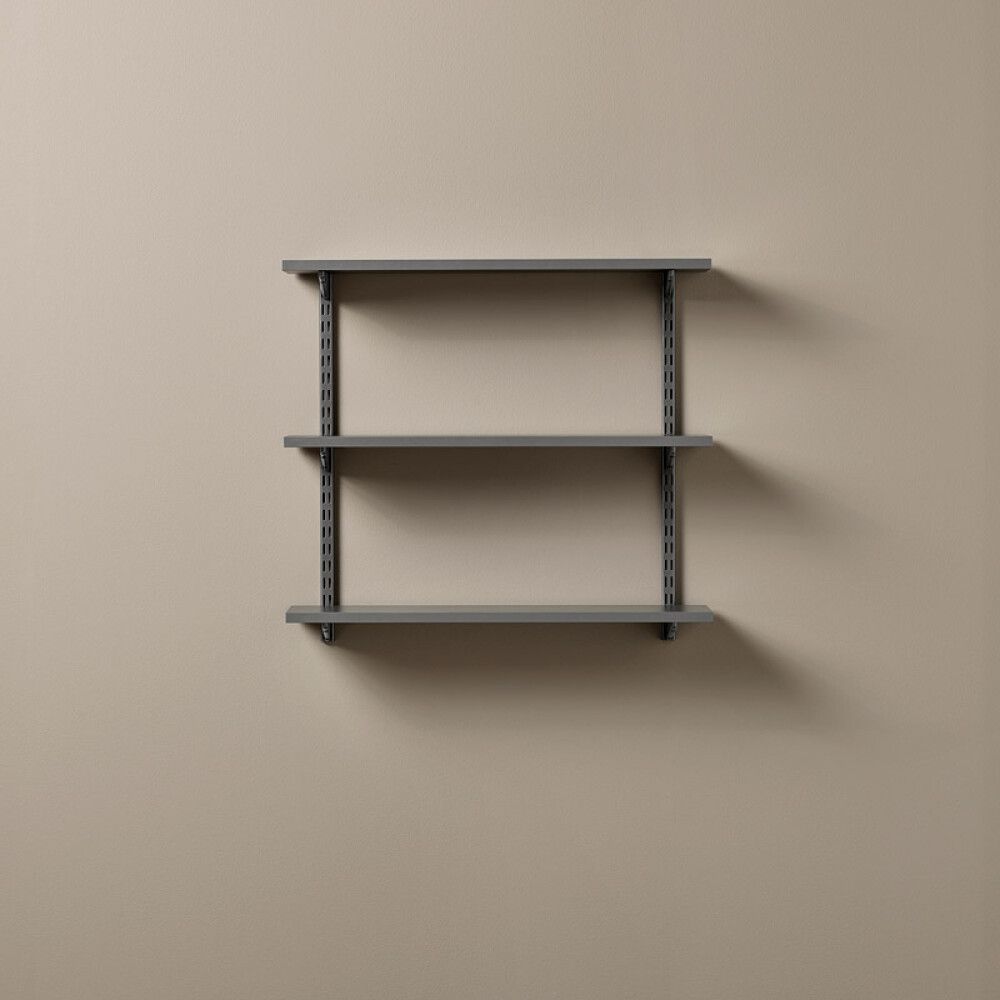 HYLLESYSTEM KIT ELFA PLUGG-INN GRAFITT
