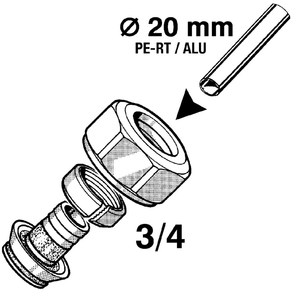 Schraubsystem, Messing
