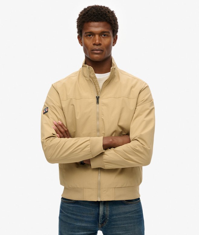 Nylon Harrington Jacket