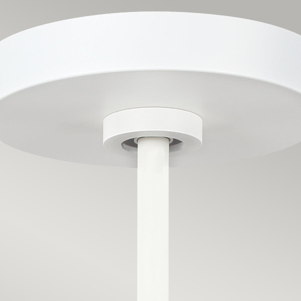 Lampa wisząca matowa biel-złota Asher 5xE14x60W wym: 155x48,5x48,5 cm Feiss