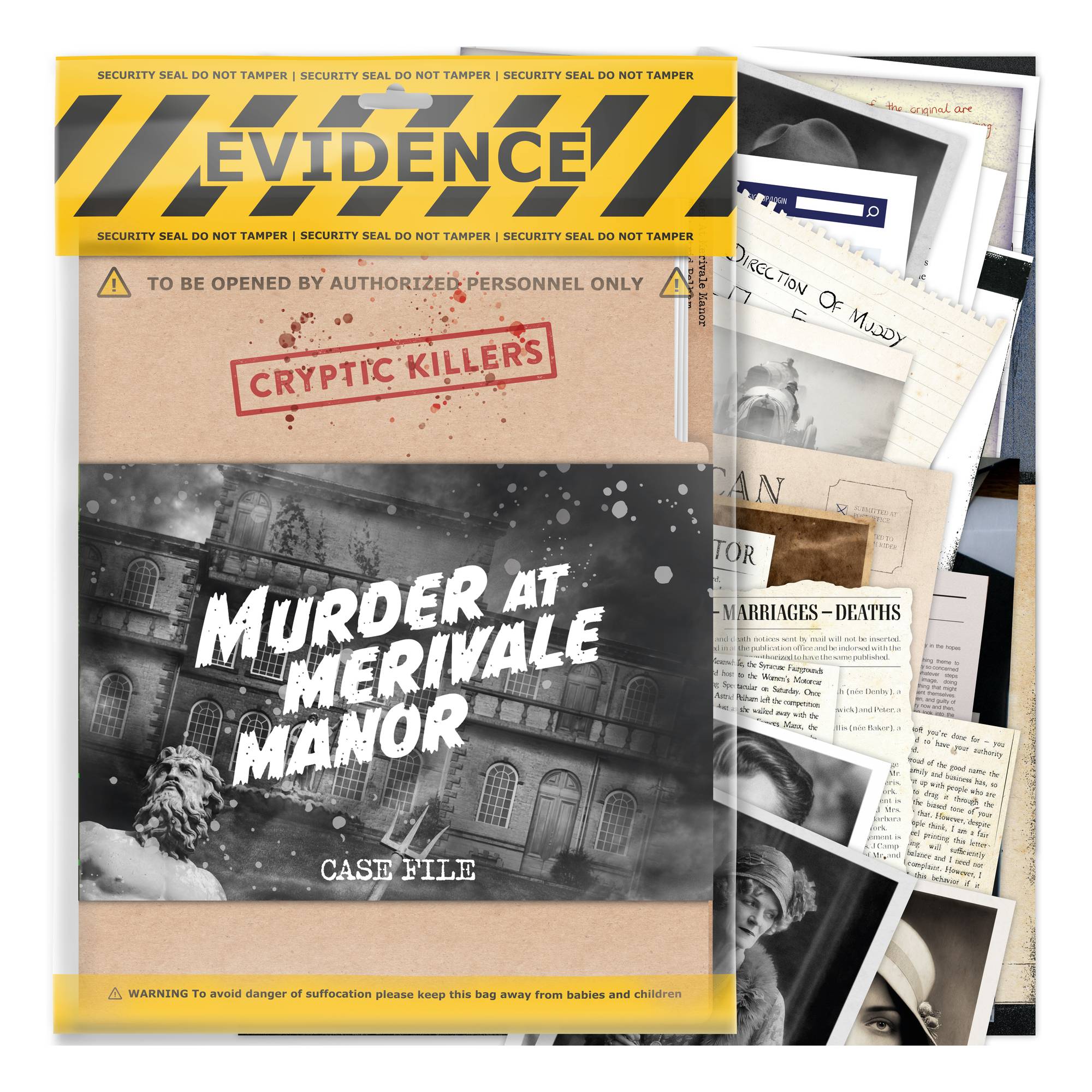Cryptic Killers: Murder at Merivale Manor