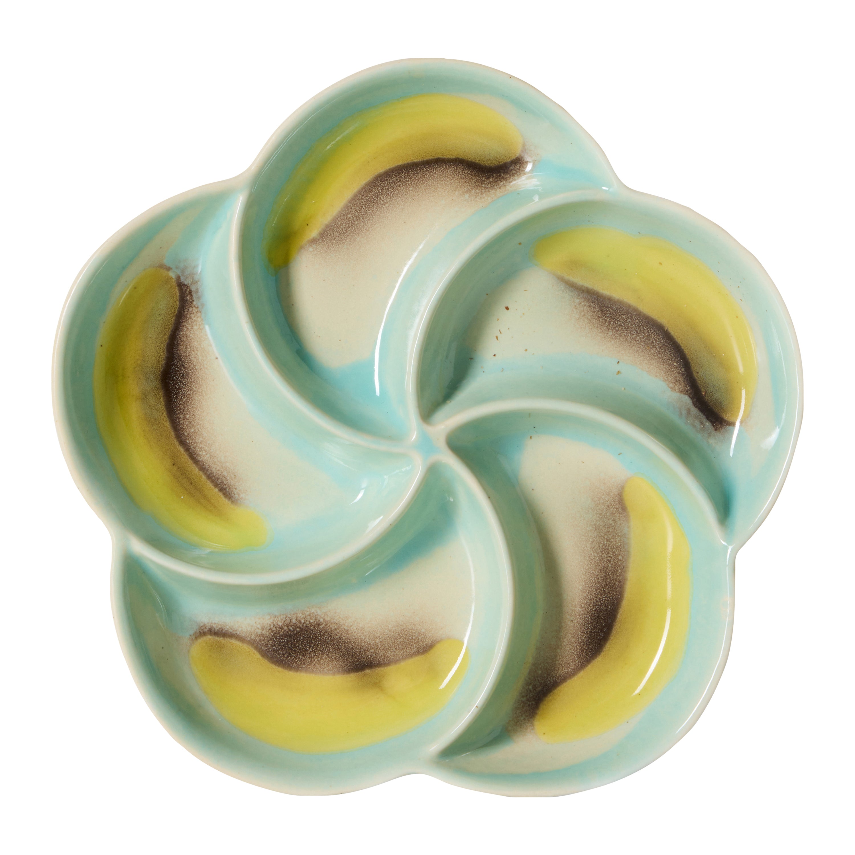 HKliving 70's Ceramics Snackschaal - Glint