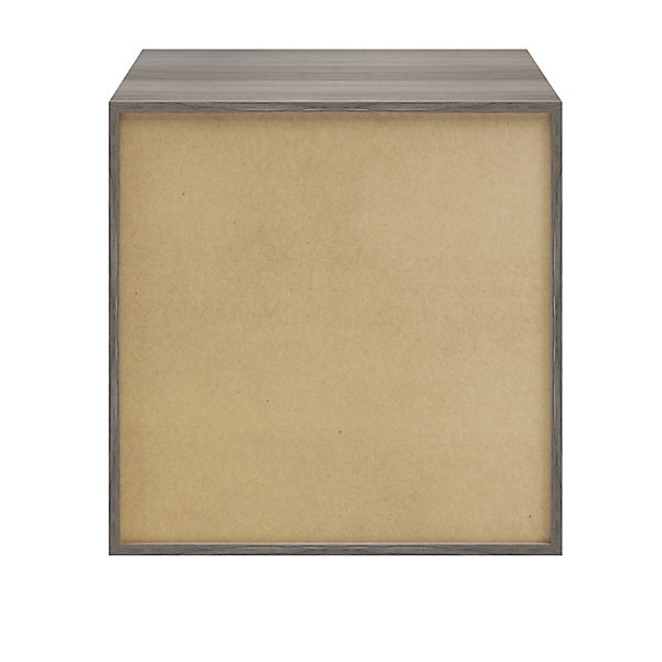 Caisson effet chêne grisé GoodHome Atomia H. 75 x L. 75 x P. 58 cm