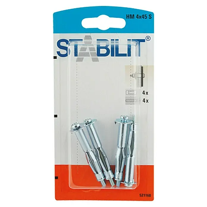 METALLEKSPANDER STABILIT M4X38 4-STK