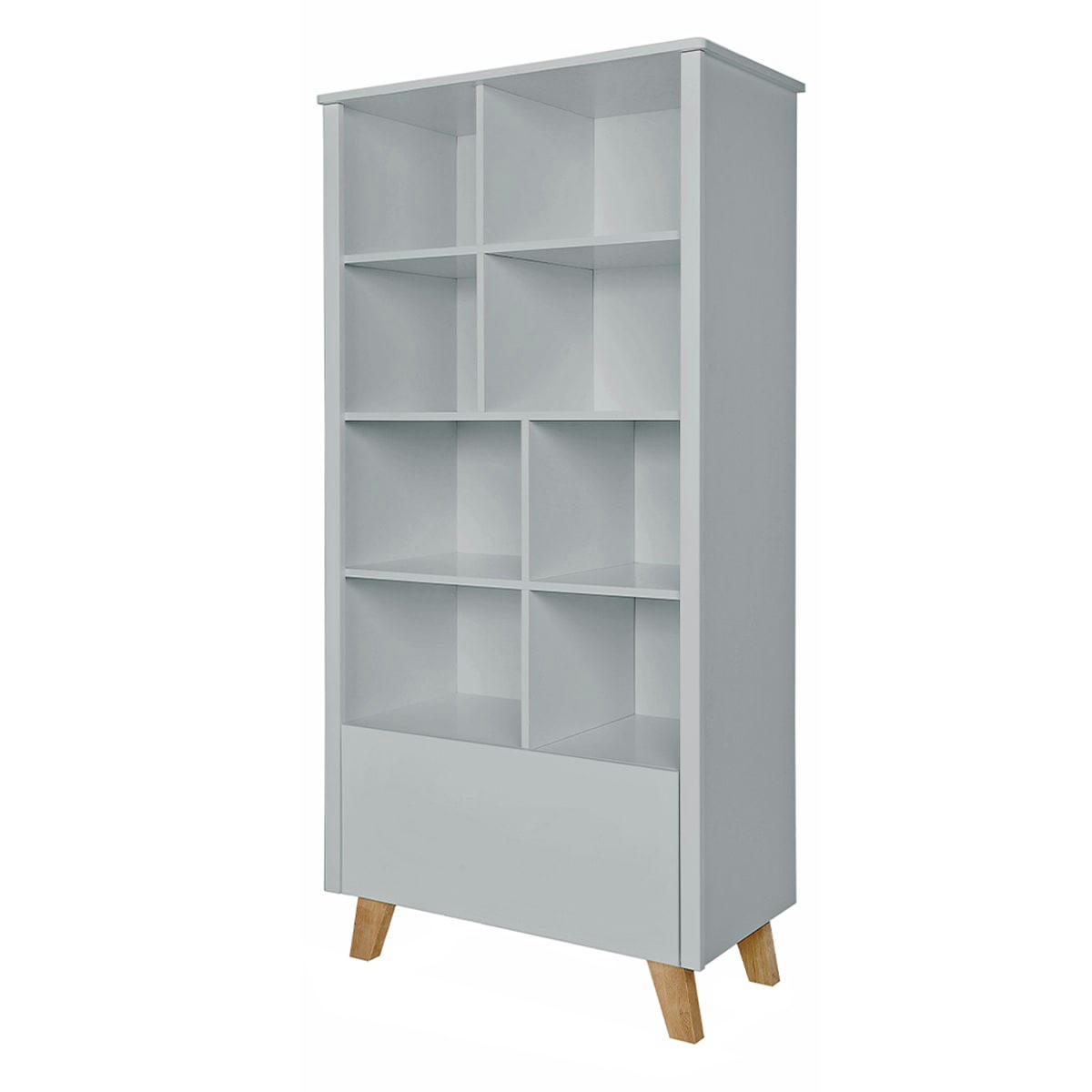 ZARA - Bibliothèque 1 tiroir gris