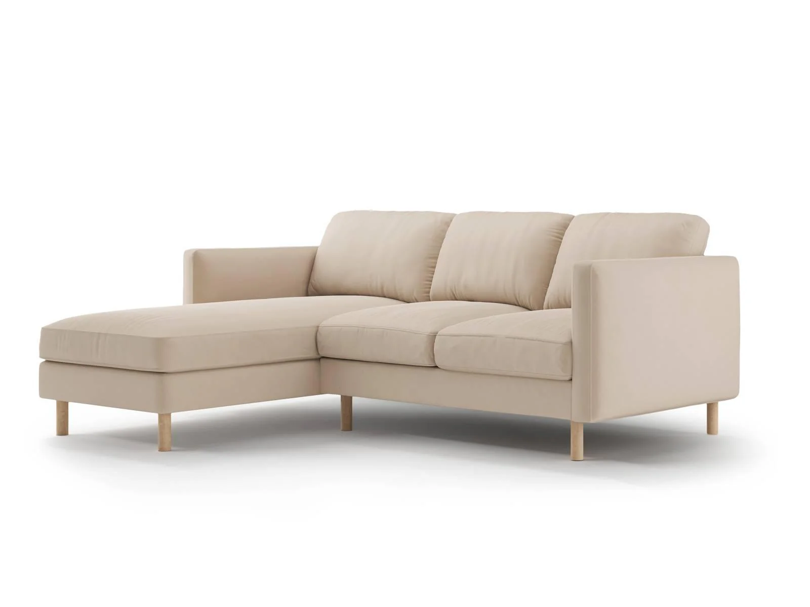 Hoekbank Eden links velvet