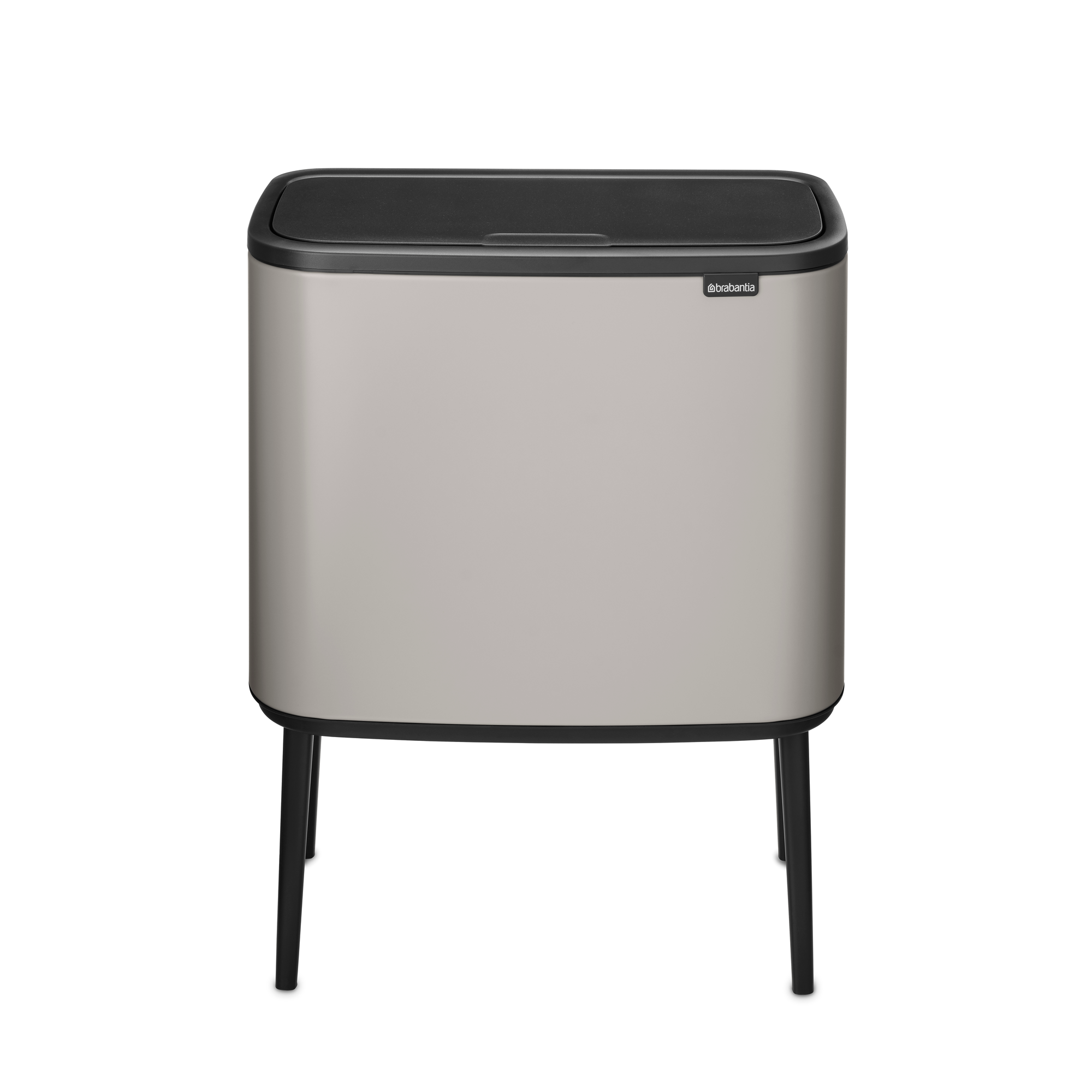 Brabantia Bo Touch Bin, met 1 binnenemmer, 36 liter - Soft Grey