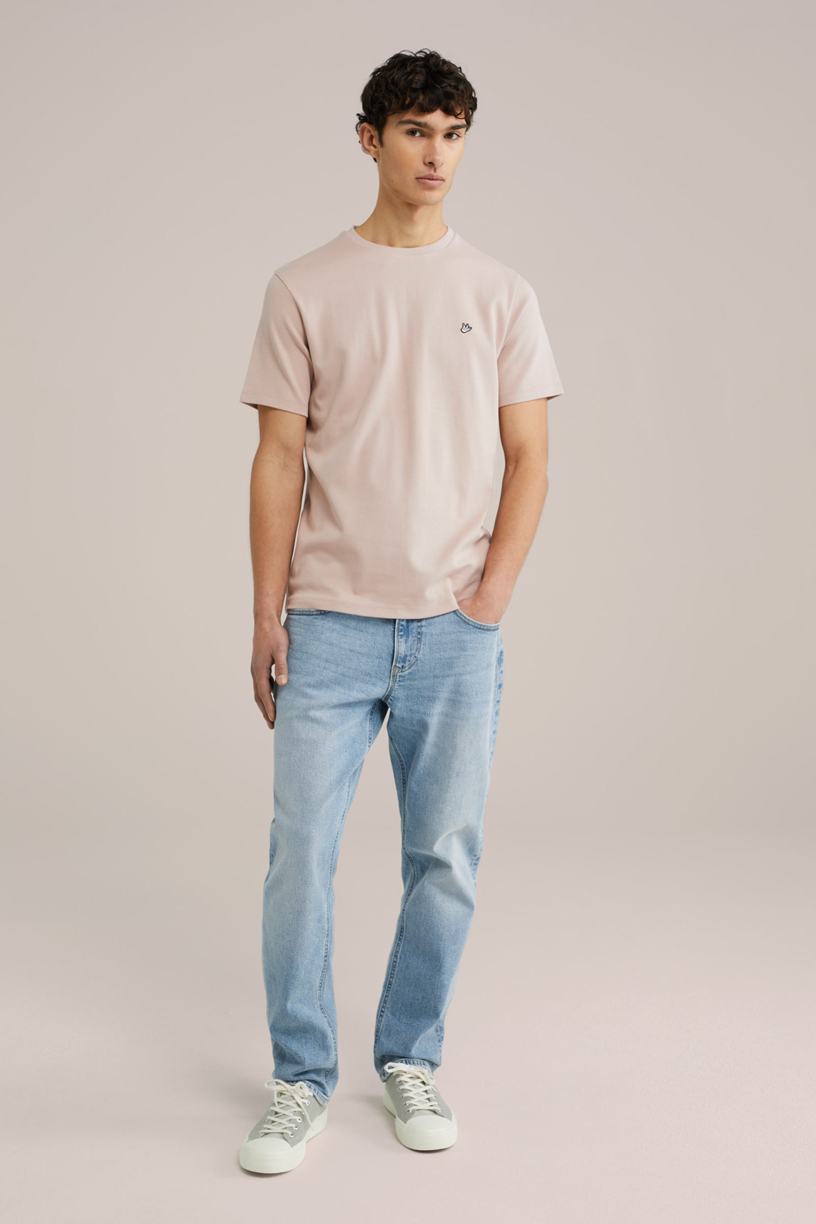 Heren Regular fit T-shirt met embroidery